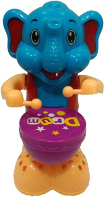 

vbenterprise Latest Clever Elephant Beat The Drum with Music and Light (Multicolor)(Multicolor)