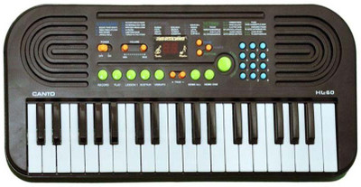 

vbenterprise Latest Black Plastic Electronic Keyboard(Multicolor)
