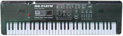 

vbenterprise Latest Electronic Keyboard with FM 61 Keys MQ-012FM (Black)(Black)