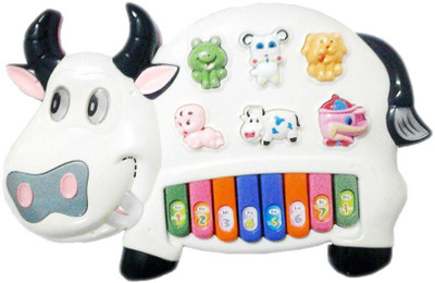 

vbenterprise Latest Multicolour Plastic Cow Piano Keyboard(Multicolor)