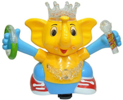 

vbenterprise Latest Multicolor Plastic Dancing Elephant(Multicolor)