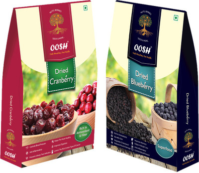 

Oosh Cranberry Blueberry Mix Blueberry, Cranberries(400 g, Box)