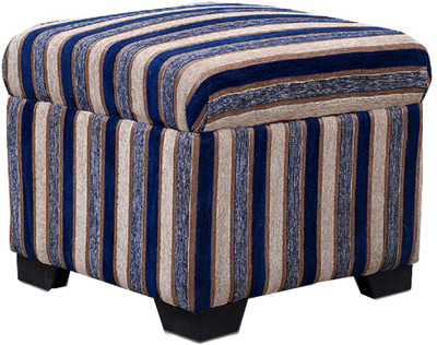 

SK Furniture Solid Wood Pouf(Finish Color - Marriott Blue)