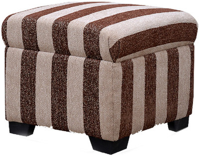 

SK Furniture Solid Wood Pouf(Finish Color - Brown and Beige)
