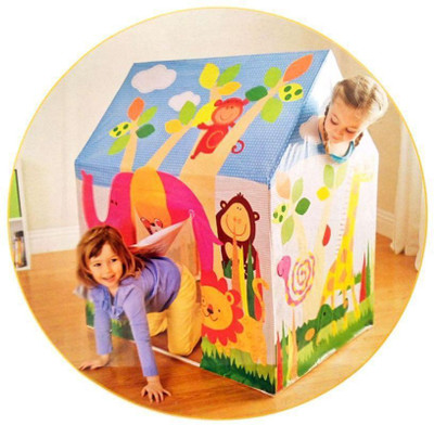 

vbenterprise Latest Multicolor PVC Tent House(Multicolor)