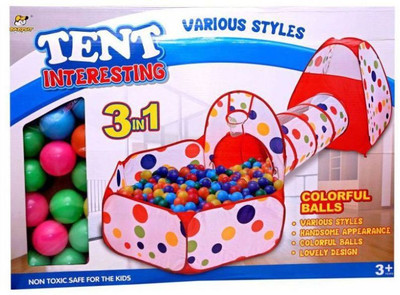 

vbenterprise Latest 3 in 1 Intresting Various Style tent(Multicolor)