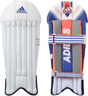 

ADIDAS WKP CX 11 16 Men's (39 - 43 cm) Wicket Keeping Pad(White, Boblue, Solred, Left and Right Handed Players)