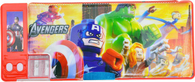 

Techhark HUlk Avengers Art Plastic Pencil Box(Set of 1, Multicolor)