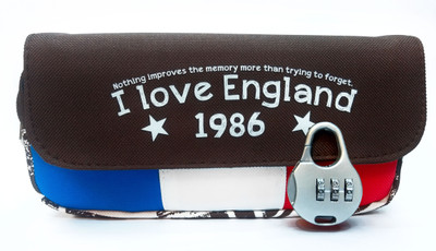 

Maurya Pustak Bhawan I Love England Brown Plain Art Fabric Pencil Box(Set of 1, Multicolor)