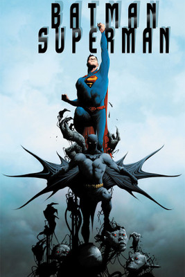 

Batman Superman Paper Print(18 inch X 12 inch, Rolled)