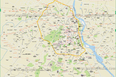 

BikriKendra delhi map Poster Paper Print(18 inch X 12 inch, Rolled)