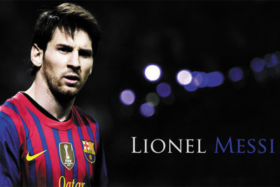 

RadhaKripa lionel messi Poster Paper Print(18 inch X 12 inch, Rolled)