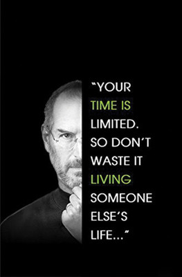

RadhaKripa steve jobs last words Poster Paper Print(18 inch X 12 inch, Rolled)