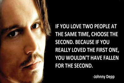 

RadhaKripa johnny-depp-love-and-life-motivational-quotes Poster Paper Print(18 inch X 12 inch, Rolled)