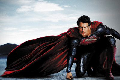 

BikriKendra super man of steel Poster Paper Print(18 inch X 12 inch, Rolled)