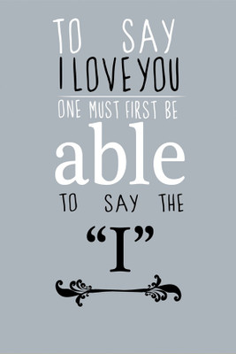 

BikriKendra to say i love you Poster Paper Print(18 inch X 12 inch, Rolled)