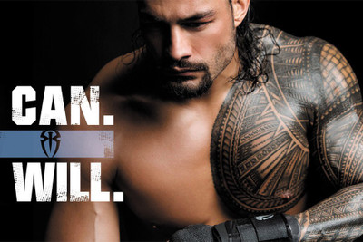 

RadhaKripa Roman Reigns wwe Paper Print(18 inch X 12 inch, Rolled)