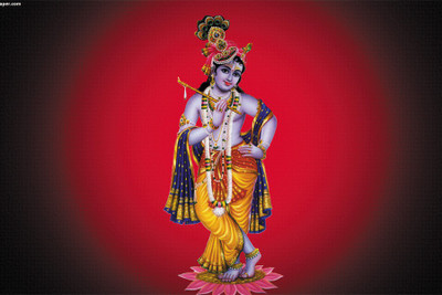 

BikriKendra krishna Poster Paper Print(18 inch X 12 inch, Rolled)
