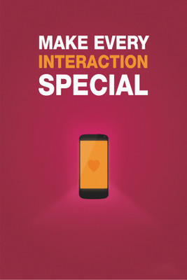 

RadhaKripa make every interaction special Paper Print(18 inch X 12 inch, Rolled)