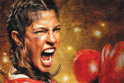 Mary Kom Priyanka Paper Print(18 inch X 12 inch, Rolled)