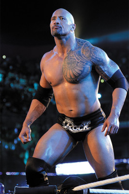 

RadhaKripa the rock wwe Poster Paper Print(18 inch X 12 inch, Rolled)