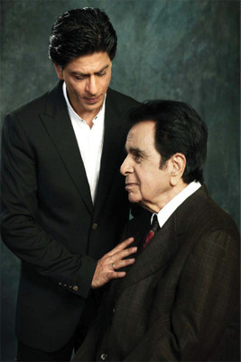 

RadhaKripa shahrukh khan and dilip kumar Poster Paper Print(18 inch X 12 inch, Rolled)