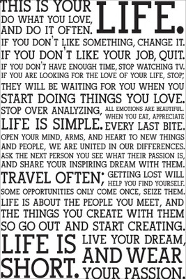 

BikriKendra Holstee Manifesto copy Poster Paper Print(18 inch X 12 inch, Rolled)