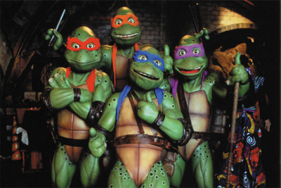 

RadhaKripa teenage mutant ninja leonardo Paper Print(18 inch X 12 inch, Rolled)