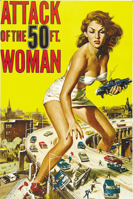 

RadhaKripa attack of the woman Poster Paper Print(18 inch X 12 inch, Rolled)