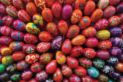 

RadhaKripa romanian easter eggs Poster Paper Print(18 inch X 12 inch, Rolled)