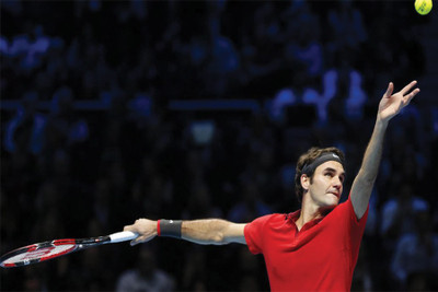 

RadhaKripa roger federer poster 1 Poster Paper Print(18 inch X 12 inch, Rolled)