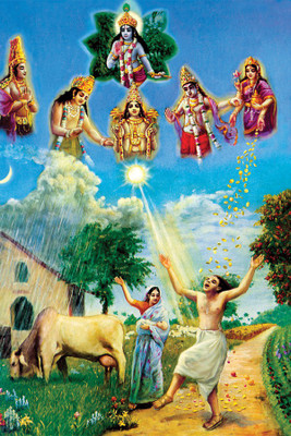

RadhaKripa god cow Poster Paper Print(18 inch X 12 inch, Rolled)