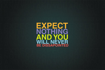 

BikriKendra expected nothing Poster Paper Print(18 inch X 12 inch, Rolled)