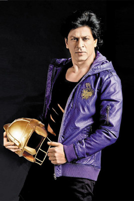 

BikriKendra Shahrukh Khan cool in parpal Poster Paper Print(18 inch X 12 inch, Rolled)