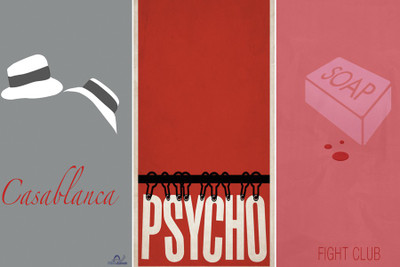 

RadhaKripa minimalist horror Poster Paper Print(18 inch X 12 inch, Rolled)