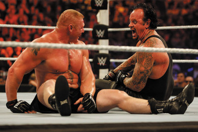 

RadhaKripa brock lesnar vs undertaker Poster Paper Print(18 inch X 12 inch, Rolled)