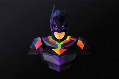 

RadhaKripa Abstract batman Poster Paper Print(18 inch X 12 inch, Rolled)