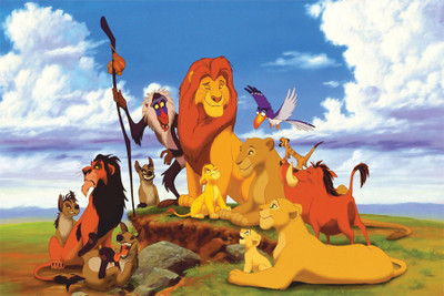 

RadhaKripa lion king Poster Paper Print(18 inch X 12 inch, Rolled)