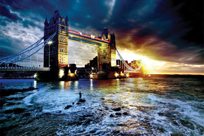 

RadhaKripa cool places in england Poster Paper Print(18 inch X 12 inch, Rolled)