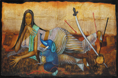 

RadhaKripa parvati putra Poster Paper Print(18 inch X 12 inch, Rolled)