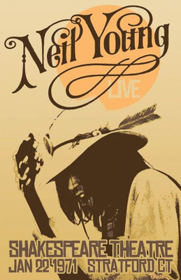 RadhaKripa neil young Poster Paper Print(18 inch X 12 inch, Rolled)
