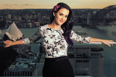 

RadhaKripa katy perry pink flower Poster Paper Print(18 inch X 12 inch, Rolled)