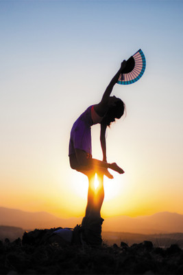 

BikriKendra AcroYoga Poster Paper Print(18 inch X 12 inch, Rolled)