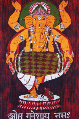 

RadhaKripa om ganesha poster Poster Paper Print(18 inch X 12 inch, Rolled)