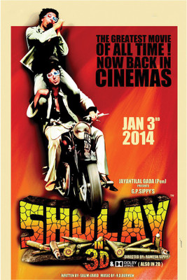 

RadhaKripa sholay Poster Paper Print(18 inch X 12 inch, Rolled)