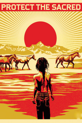 

RadhaKripa protect the sacred Poster Paper Print(18 inch X 12 inch, Rolled)