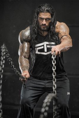 

RadhaKripa roman reigns Poster Paper Print(18 inch X 12 inch, Rolled)