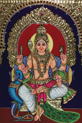

RadhaKripa kartikeya god Poster Paper Print(18 inch X 12 inch, Rolled)
