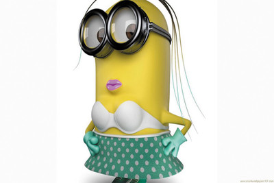 

BikriKendra girl the minion Poster Paper Print(18 inch X 12 inch, Rolled)