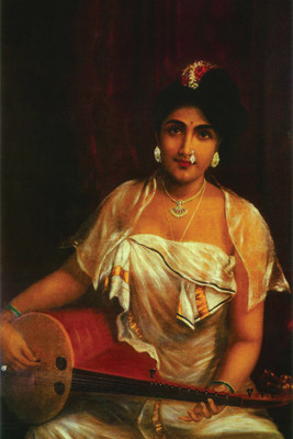 

RadhaKripa raja ravi varma paintings poster Poster Paper Print(18 inch X 12 inch, Rolled)
